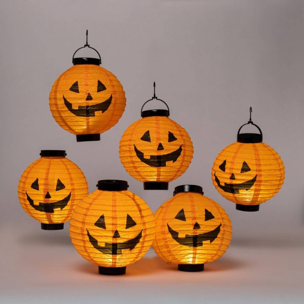 Halloween LED Paper Lanterns  3 Box Bundle - Picture 2 of 2